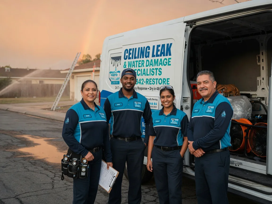 Ceiling Leak Cleanup company in Iota, LA