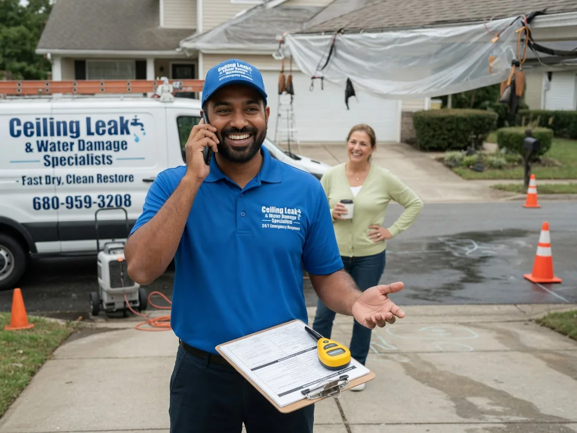 Ceiling Leak Cleanup Iota, LA FAQs