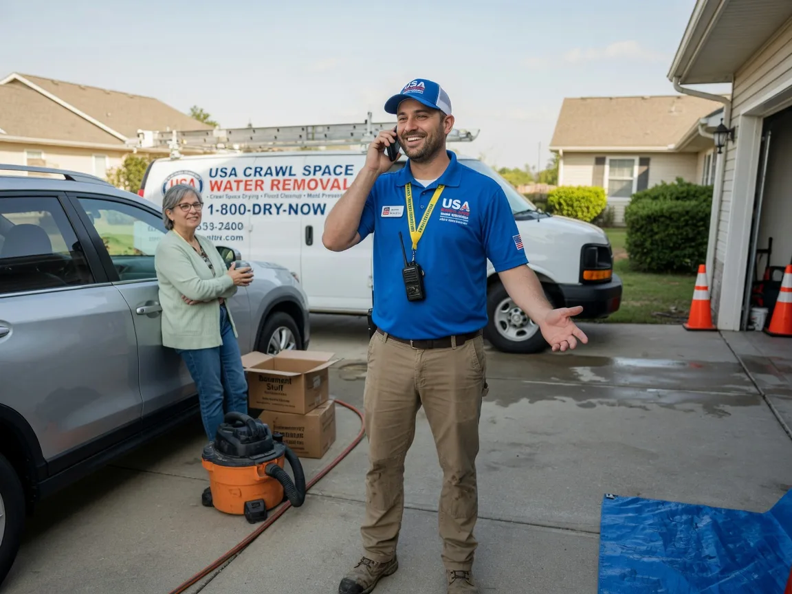 Crawl Space Water Removal Iota, LA FAQs